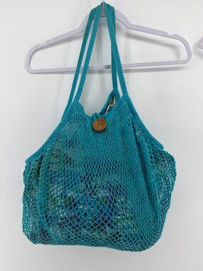 VTG OP bag netted with interior fabric lining Y2K